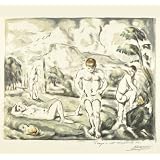 Les Baigneurs, by Paul Cezanne (Print On Demand)