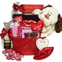 A Big Kiss For You! Plush Puppy Care Package Gift Box - Valentine's Day