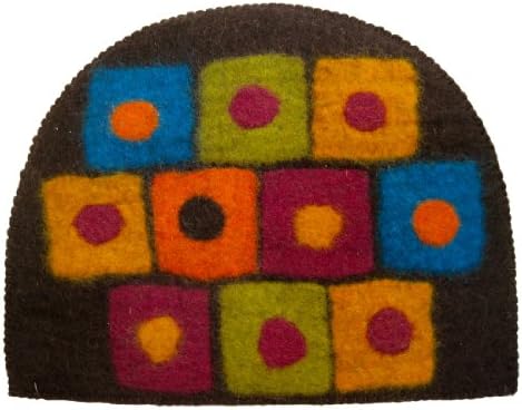 Fair Trade Felted Wool Tea Cozy- Teapot Not Included (Brown)