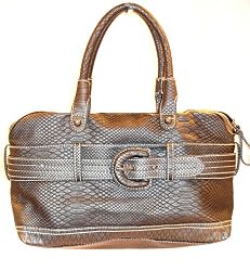 Red by Marc Ecko "Red Journey Snake" Satchel Bag Handbag Purse