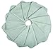 Sinland Microfiber Waffle Weave Dish Cloths Dishcloths Washcloths Facial Cloths Light Jade 12-pack 13Inchx13Inch
