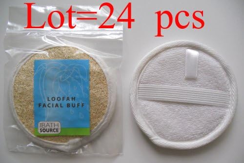 Loofah / Terry Facial Face Complexion Buff Exfoliating Pad (Multi pack) (Free Shipping) (24 pack)