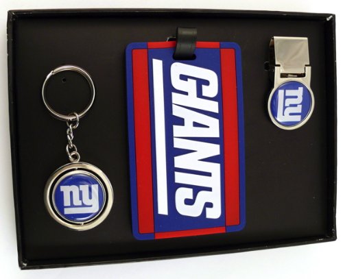 New York Giants Three Piece Sports Fan Pack