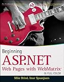 Beginning ASP.NET web pages with WebMatrix