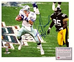 Jay Novacek Dallas Cowboys NFL Hand Signed 8x10 Photograph Super Bowl XXX