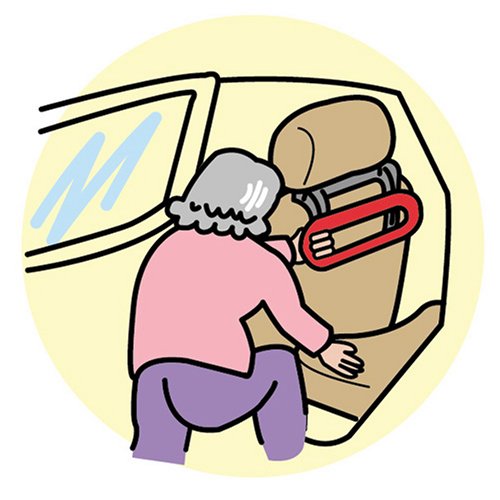 Cover image : カーメイト(CARMATE) まどか車内の手すり レッド