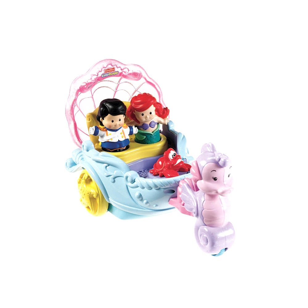 Fisher-Price Little People Disney Princess: Ariel’s Coach $10.00
