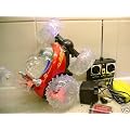 Turbo 360 Twister Rc Stunt Car with Flashing Light BLUE/RED