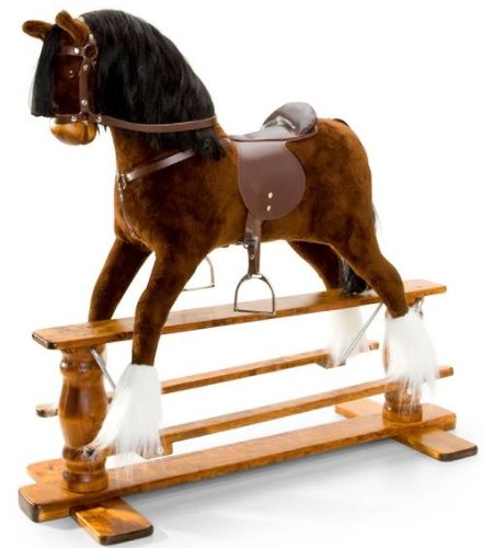 LUXURIOUS VERY LARGE Rocking Horse