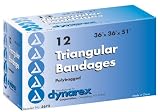 Dynarex Triangular Bandage 36x36x51, 12 Count