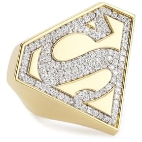 kingman mine in arizona nOir DC Comics Gold Supergirl Ring