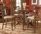 Home Elegance 5229-36 5 PCS 5 PCS (CNTR HGHT TBL, 4 CNTR CHAIRS)
