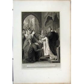1795 John Submission Richard 1 Weft Stow Antique Print