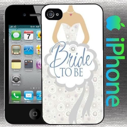 Bride To Be Iphone 4 / 4s Case Wedding Fashion Groom Dress Hard Shell Case