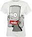 Simpsons Bart Simpson Rude Men's T-Shirt