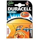 Duracell - Pile Alcaline - AAA x 8 - Ultra (LR03)par Duracell