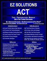 EZ ACT - Math Strategies
