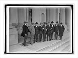 Historic Print (S): Senators congratulating Sen. Swanson on World Court success, 1/28/26