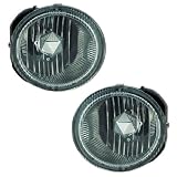 00-01 NISSAN MAXIMA 01-04 NISSAN FRONTIER 02-04 NISSAN XTERRA CLEAR FOG LIGHTS