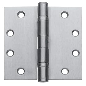 Global CP4545BBNRP26DM Commercial Grade, Full Mortise Ball Bearing Hinge Non-Removable Pin 3-Pack,... by Global
