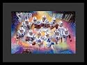 Indianapolis Colts (Super Bowl XLI) Framed & Matted Sports Poster Print - 16" X 20"