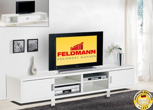 TV Lowboard Anrichte RAMADA weiß glänzend