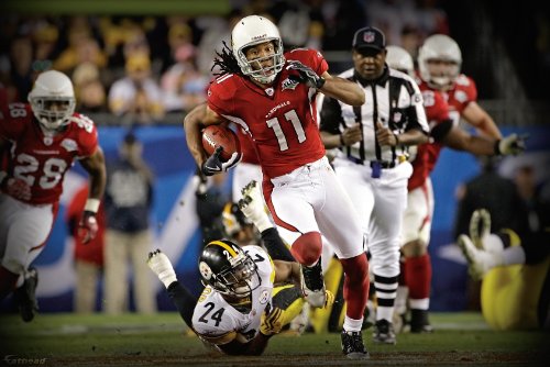 NFL Arizona Cardinals Larry Fitzgerald Super Bowl Moment Mural Wall Graphic