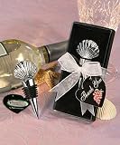 Vineyard Collection Shell Design Wine Stopper Favors