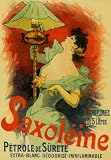LAMP SAXOLAINE OIL PETROLE DE SURETE VINTAGE POSTER REPRO