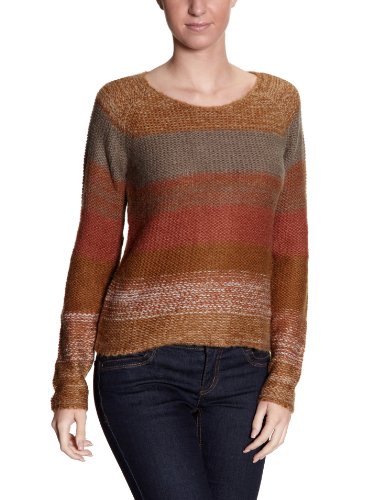 Part Two Damen Pullover, gestreift E21123005/Serena, Gr. 40 (L), Braun (902 Pattern) Preisvergleich