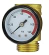 Valterra A01-0110VP Lead-Free Water Pressure Gauge
