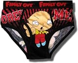 FAMILY GUY - STEWIE "Obey Me'" Men's cotton/spandex briefs - ON SALE!