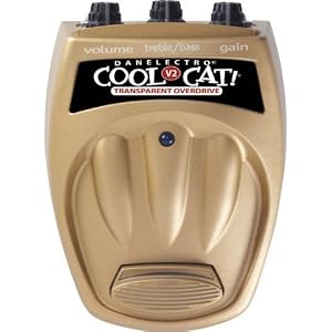 Danelectro Cool Cat Cto-2 Transparent Od V2 Guitar Pedal