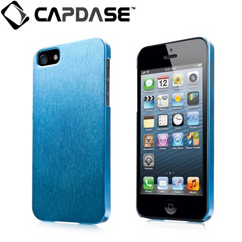 CAPDASE 日本正規品 iPhone5 Karapace Jacket Silva Satin, Blue (クリスタル・クリアー液晶保護シート、ムービースタンド、プロテクティブ・ポーチ 付属) KPIH5-SA03 CAPDASE 日本正規品 iPhone5 Karapace Jacket Silva Satin, Blue (クリスタル・クリアー液晶保護シート、ムービースタンド、プロテクティブ・ポーチ 付属) KPIH5-SA03