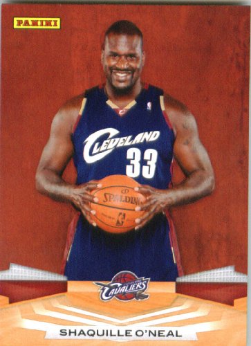 2009 /10 Panini NBA Basketball Card # 66 Shaquille O'Neal Cleveland Cavaliers Mint Condition- Shipped In A Protective ScrewDown Display Case!