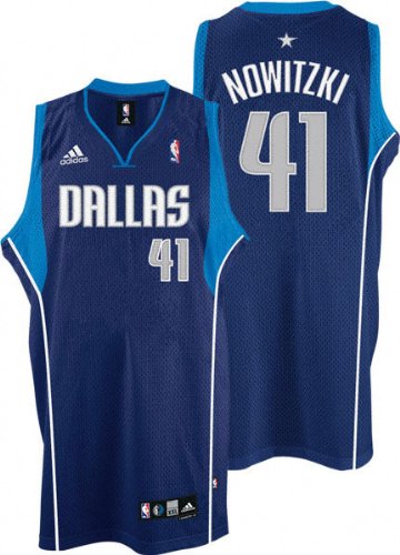 Dirk Nowitzki adidas NBA Navy Swingman Dallas Mavericks Youth Jersey