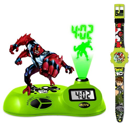 Ben 10 ZR24468 Watch and Clock Gift Set