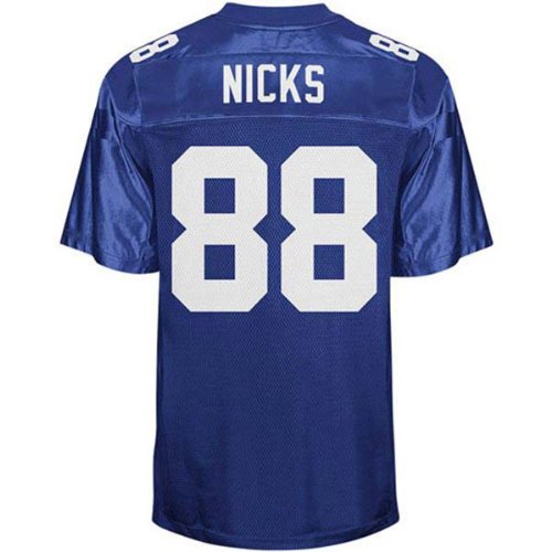 NEW York Giants #88 Hakeem Nicks Blue Jerseys Authentic Football Jersey Size 48-56 (Please Select the Size When You Order, Can Do Drop Shipping)