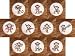 SET (10) Bobby Jack Drawer Pulls Knobs