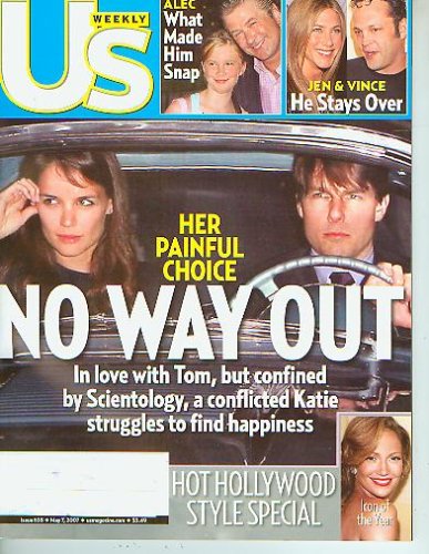 US Weekly May 7 2007 Tom Cruise, Katie Holmes, Alec Baldwin, Jennifer Aniston and Vince Vaughn , Jennifer Lopez