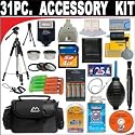 31 PC ULTIMATE DELUXE DB ROTH ACCESSORY KIT FOR CANON POWERSHOT DIGITAL CAMERAS (S2 IS S3 IS S5 IS SX100 IS) + BONUS Gift = Waterproof Camera = Great For Kids