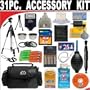 31 PC ULTIMATE DELUXE DB ROTH ACCESSORY KIT FOR CANON POWERSHOT DIGITAL CAMERAS (S2 IS, S3 IS, S5 IS, SX100 IS) + BONUS Gift = Waterproof Camera = Great For Kids
