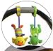 Baby : Infantino: Tag-Along Chimes - Frog & Duck