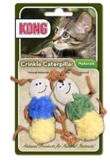 KONG Naturals Crinkle CATERPILLARS Cat Toy (CW45)