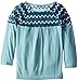Miss Me Girls' Foil Feathers Top