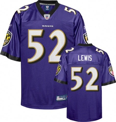 Reebok Baltimore Ravens Ray Lewis Youth Replica Jersey Extra Large