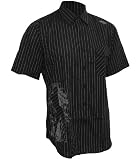 No Fear Men's CRAZY GIRL BUTTON UP