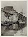 1927 Harbor Bonifacio Corsica France Mediterranean Sea - Original Photogravure