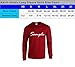 Funny Long Sleeve T-Shirt (I'D RATHER BE WRESTLING) Novelty Shirt