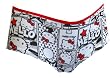 Hello Kitty Black and White Cheeky Panty for women